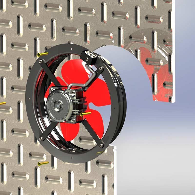 Aircol 200BF Sac Gövdeli Aksiyal Fan