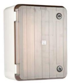 Çetsan 40x30x12 Polikarbonat Pano Şeffaf Kapaklı