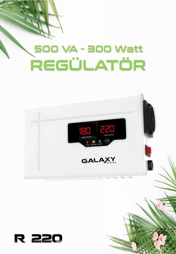 Galaxy Energy Otomatik Voltaj Regülatörü 300W 500VA