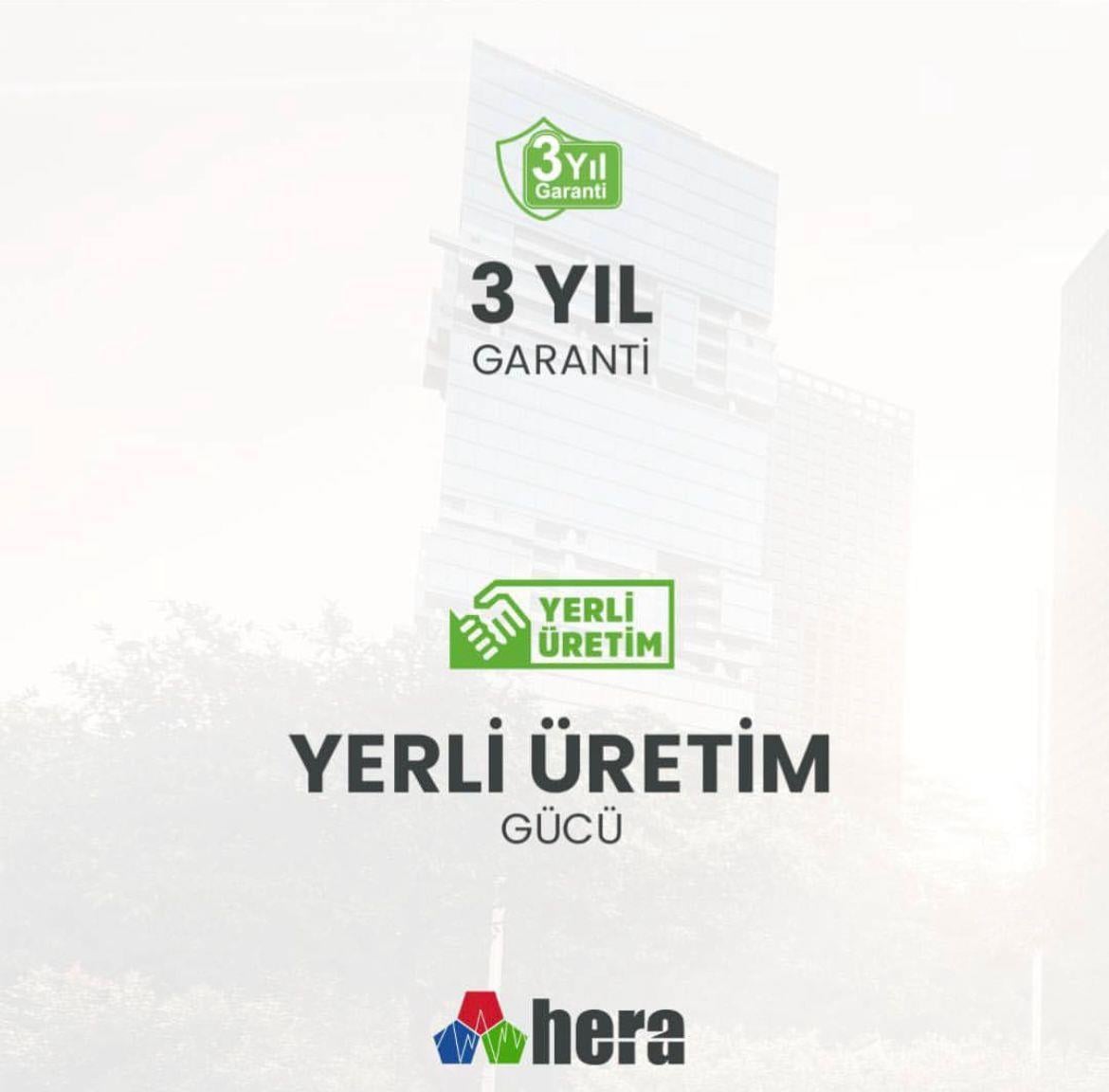 Hera Araç Şarj Cihazı BC31C Type2 Kablolu 32A-22KW Trifaze Gri RFID Sistem