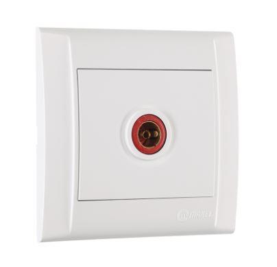 Makel Defne Beyaz TV-Anten Prizi 6dB Geçişli