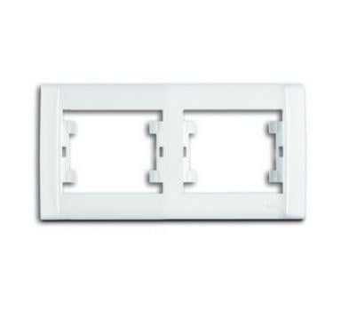 Makel Defne Beyaz Yatay İkili Çerçeve