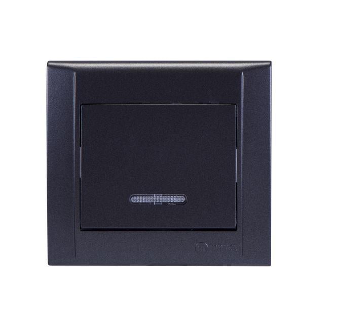 Makel Defne Füme Işıklı Anahtar