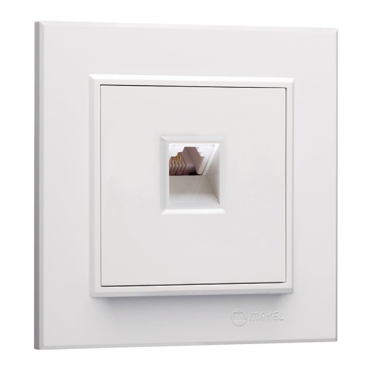 Makel Karea Numeris Telefon Prizi Beyaz