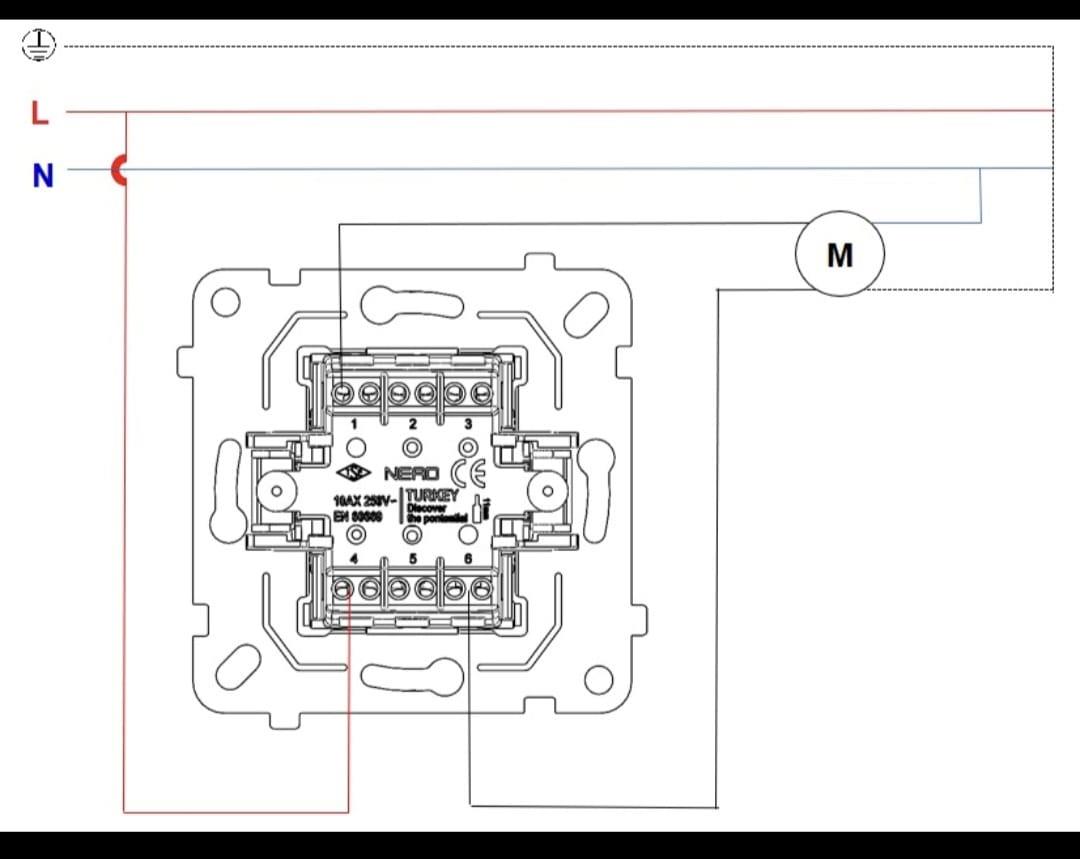 Nead Multima Gri Jaluzi Anahtarı