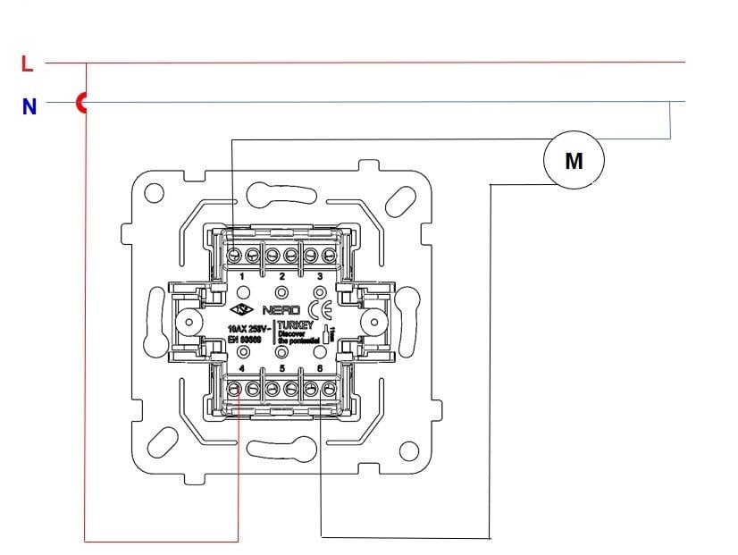 Nead Multima Gri Jaluzi Anahtarı