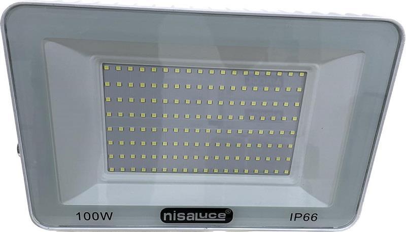 NisaLuce 100W Slim Led Projektör 6500K IP66