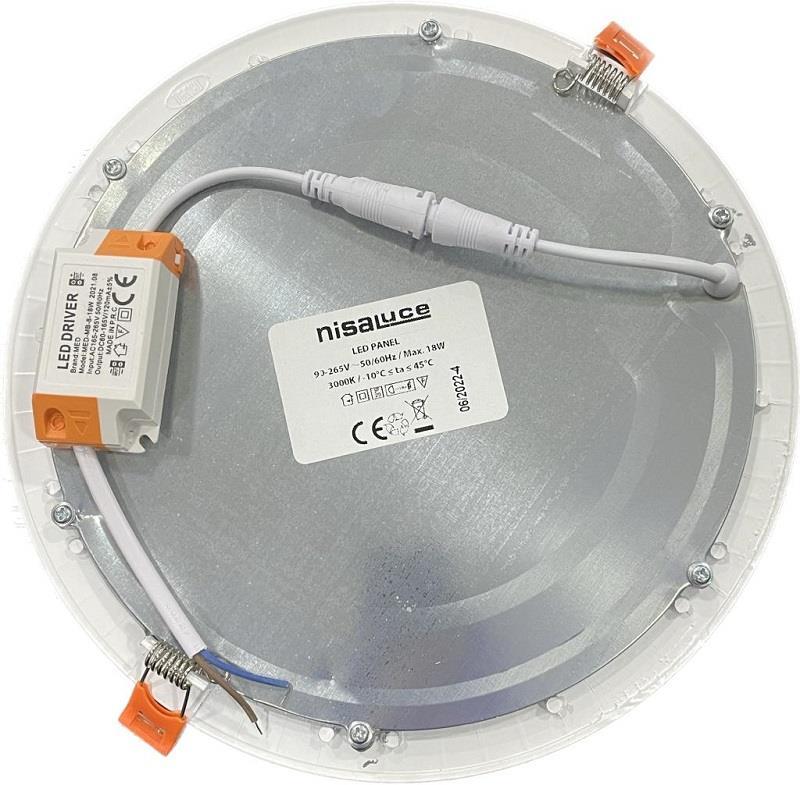 NisaLuce 18W Sıva Altı Led Panel 3000K Günışığı