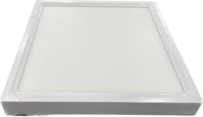 NisaLuce 24W Sıva Üstü Kare Led Panel Beyaz Kasa 6500K