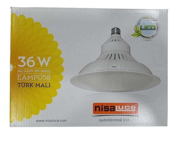 NisaLuce 36W Led Ampul 6400K Beyaz