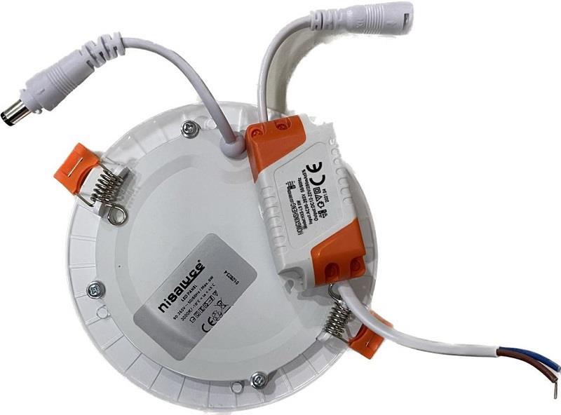 NisaLuce 6W Sıva Altı Led Panel 3000K