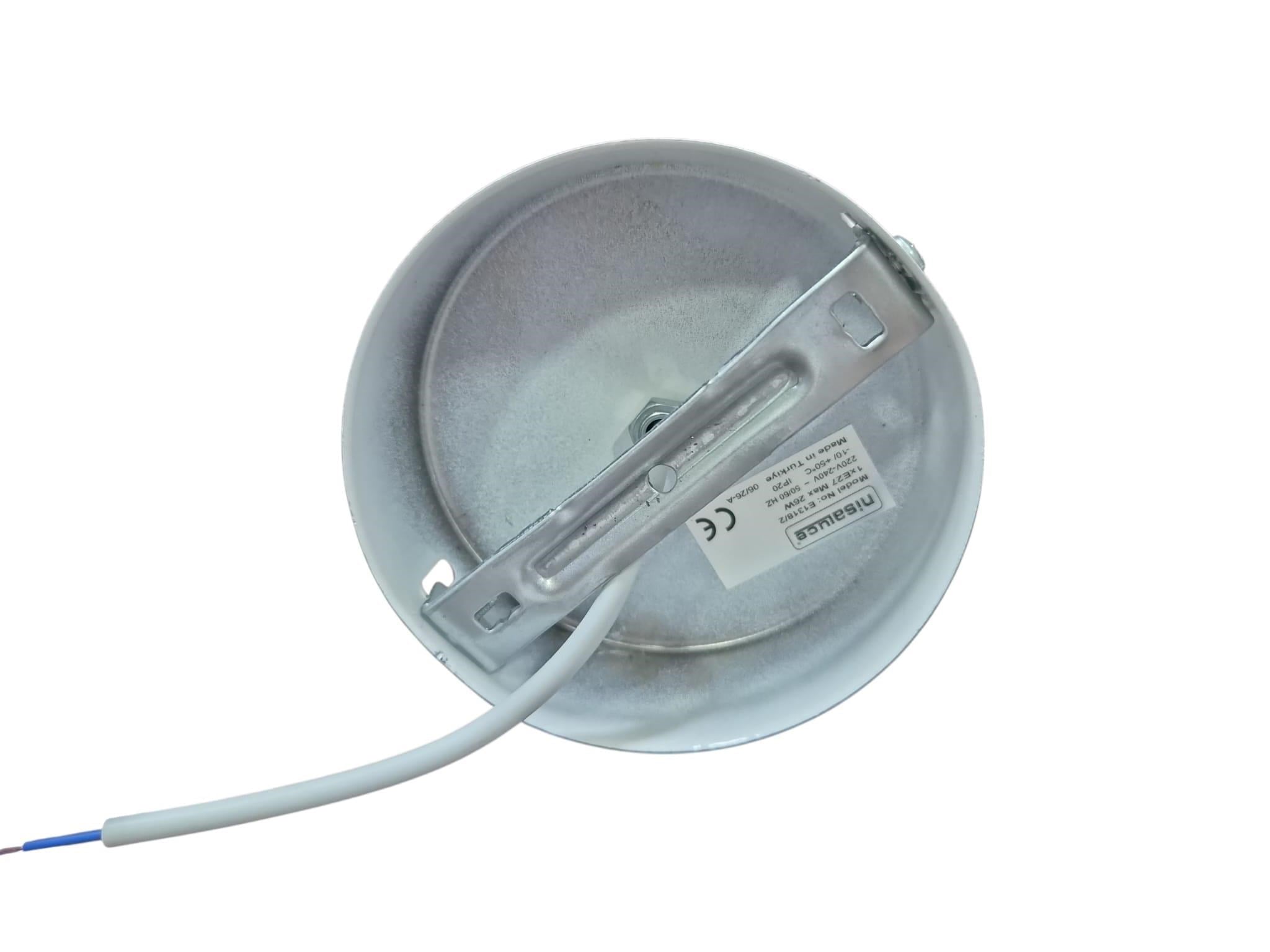 NisaLuce Metal  E27 Tavan  Askı Aparatı