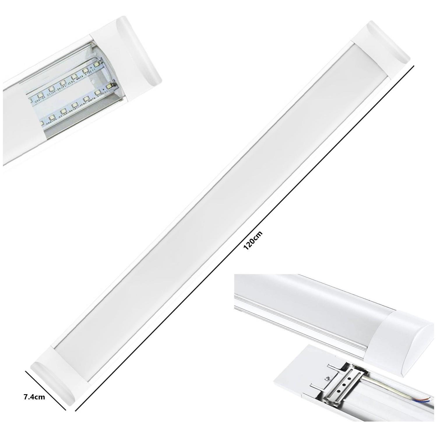 Noas 40W Led Bant Armatür 120cm 6500K
