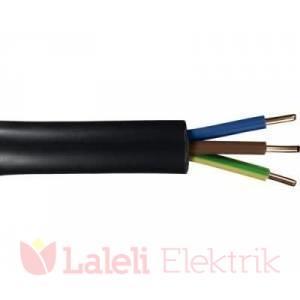 Öznur 3x1,5 mm TTR Kablo 100 mt Siyah