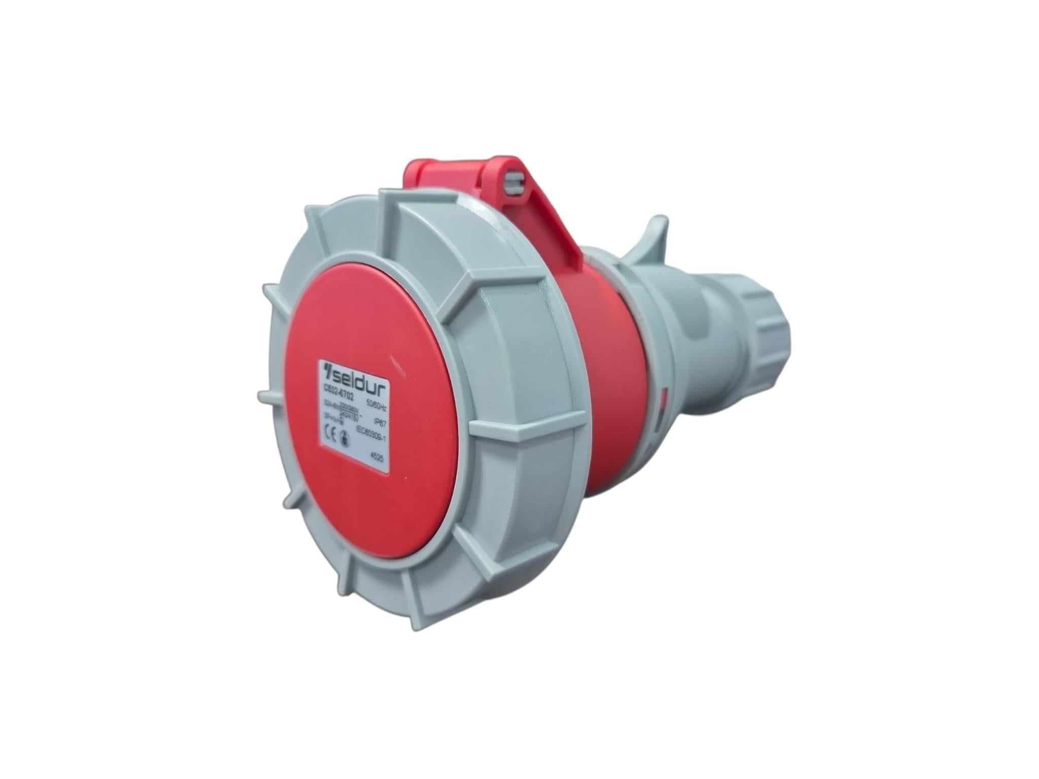 Seldur 5x32A CEE Norm Seyyar Priz IP67