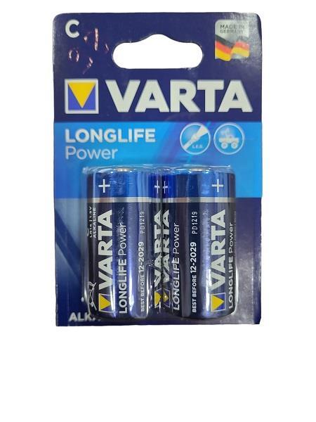 Varta Longlife Power Alkalin Orta Boy C Pil