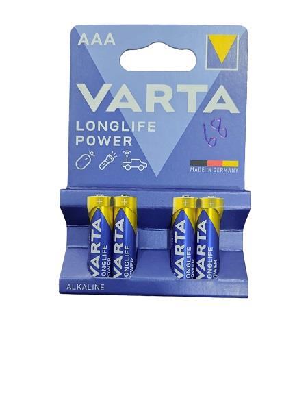 Varta Longlife Power Alkaline İnce Pil AAA