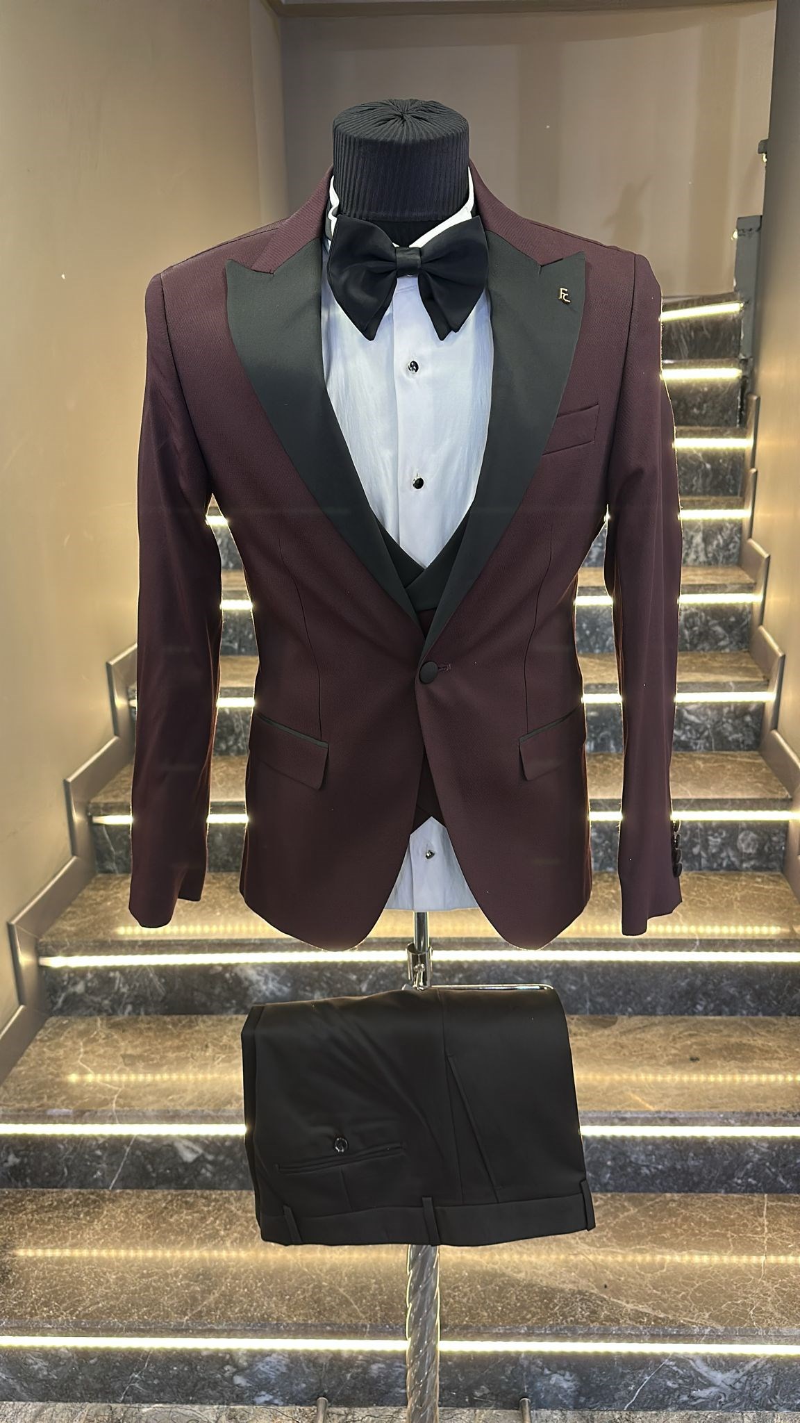  MAROON SUIT WITH GOODWEAR VEST