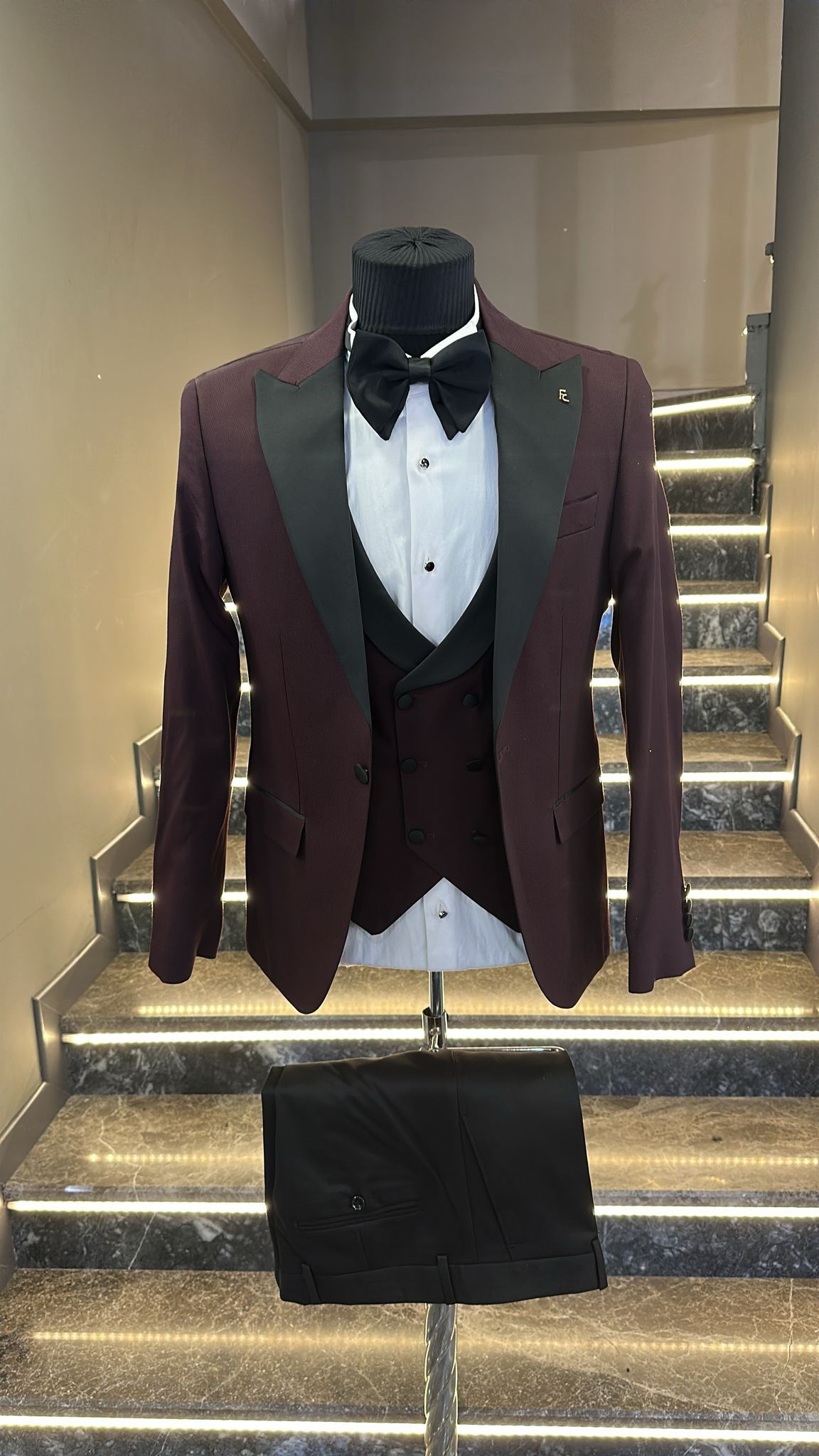 MAROON SUIT WITH GOODWEAR VEST