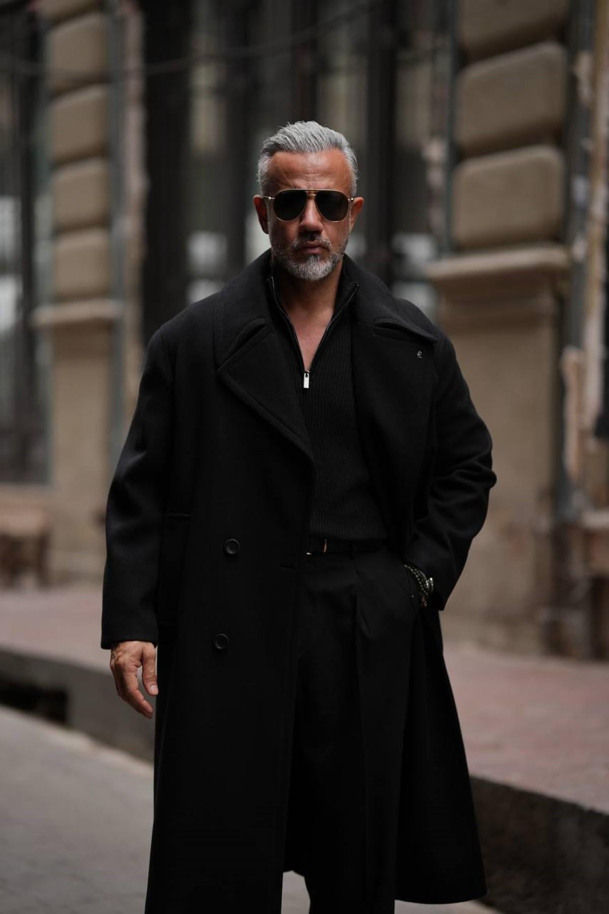  UZUN KRUVAZE OVERSIZE KABAN 