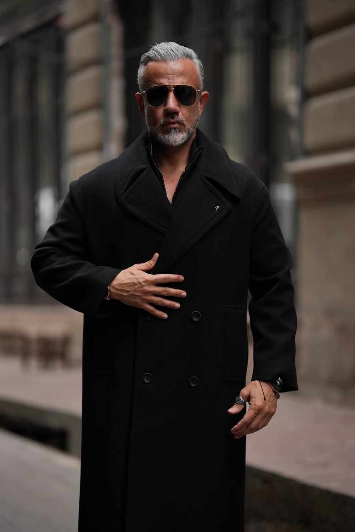  UZUN KRUVAZE OVERSIZE KABAN 