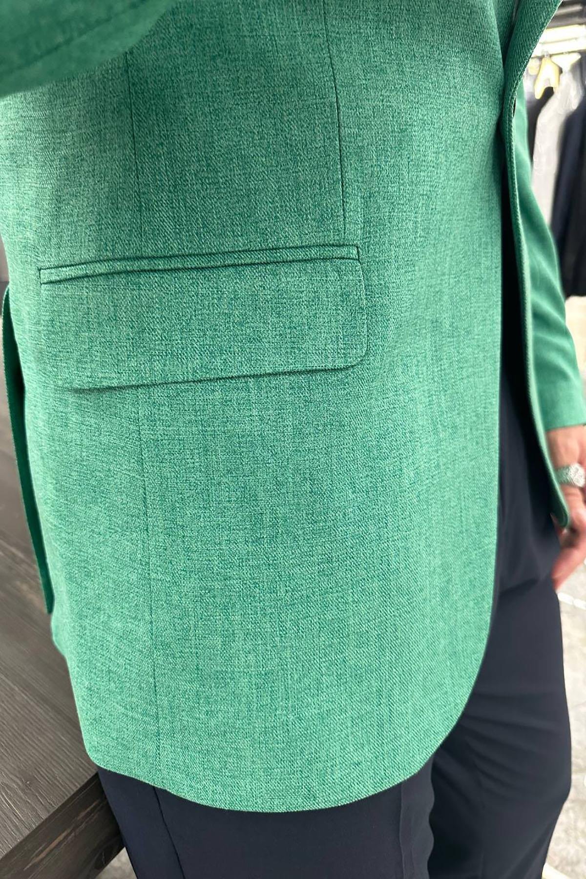  HALF LINING GREEN JACKET