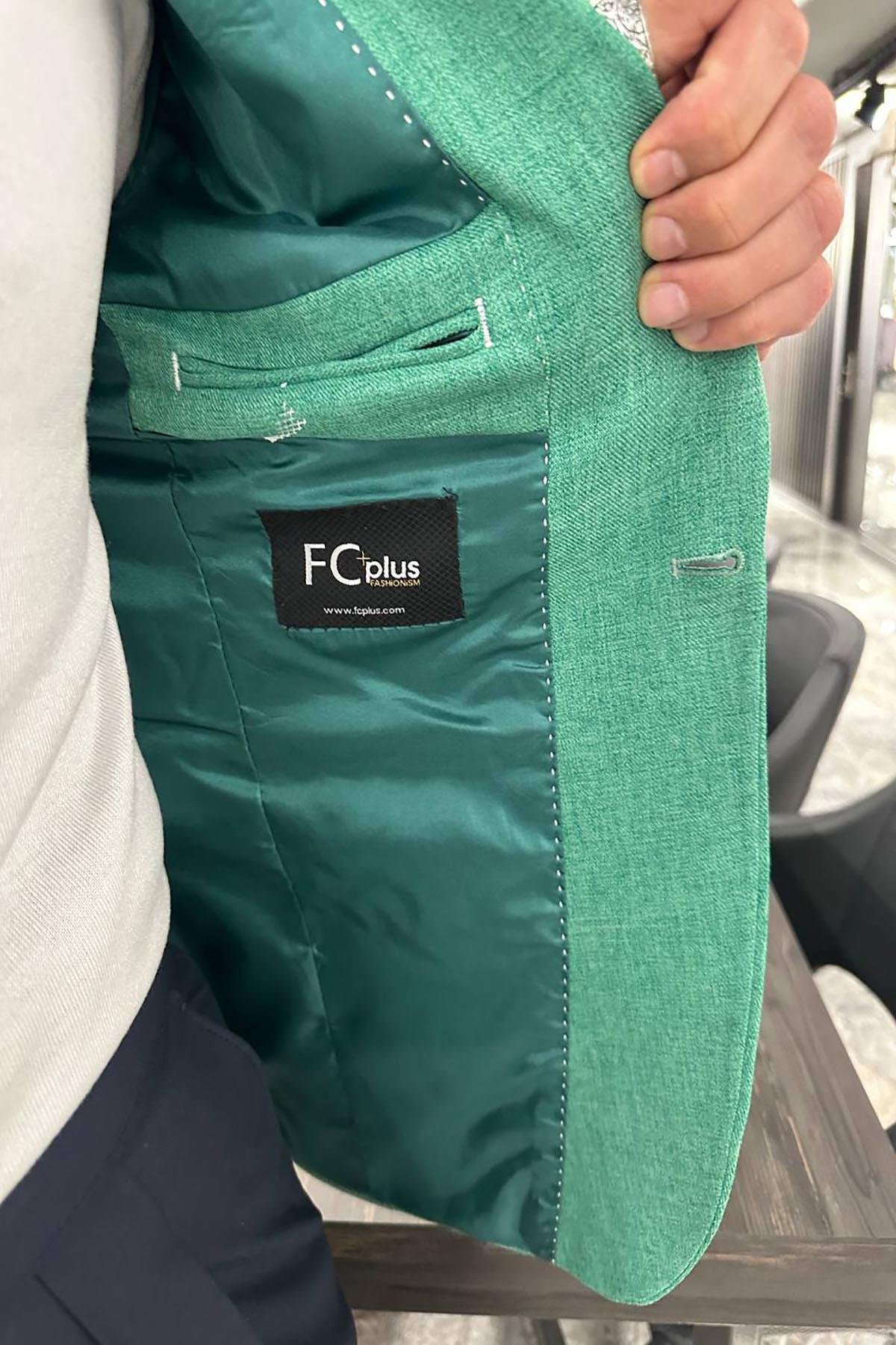  HALF LINING GREEN JACKET