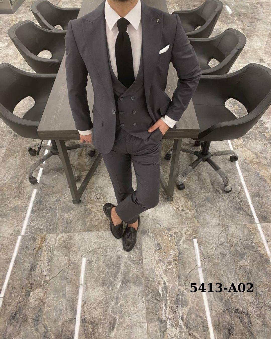 5413 YELEKLİ TAKIM ELBİSE