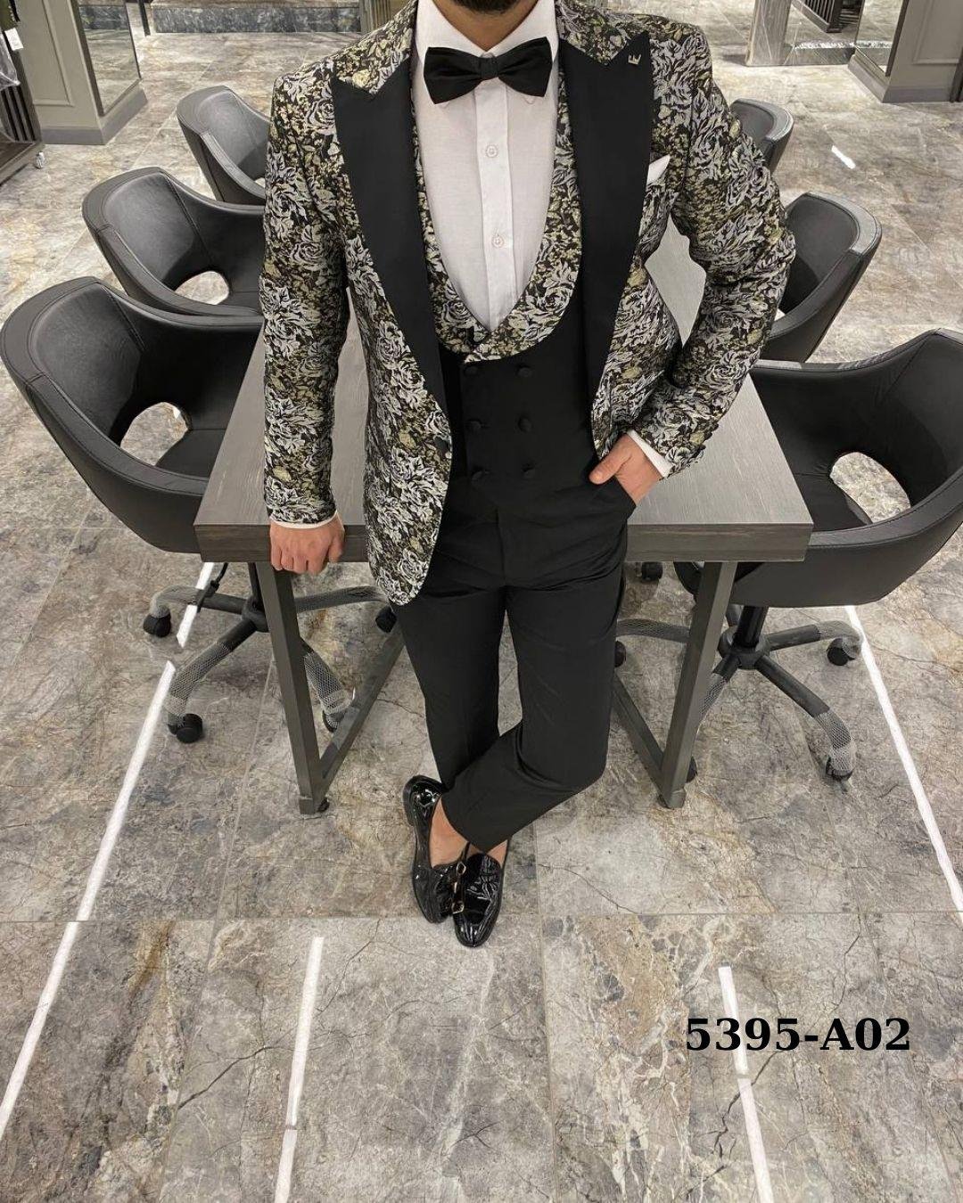 5395 YELEKLİ DAMATLIK TAKIM ELBİSE