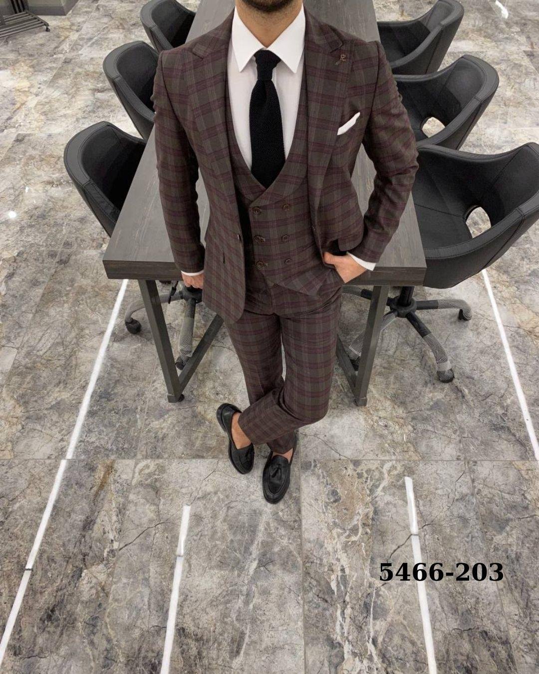 5466 YELEKLİ TAKIM ELBİSE GV