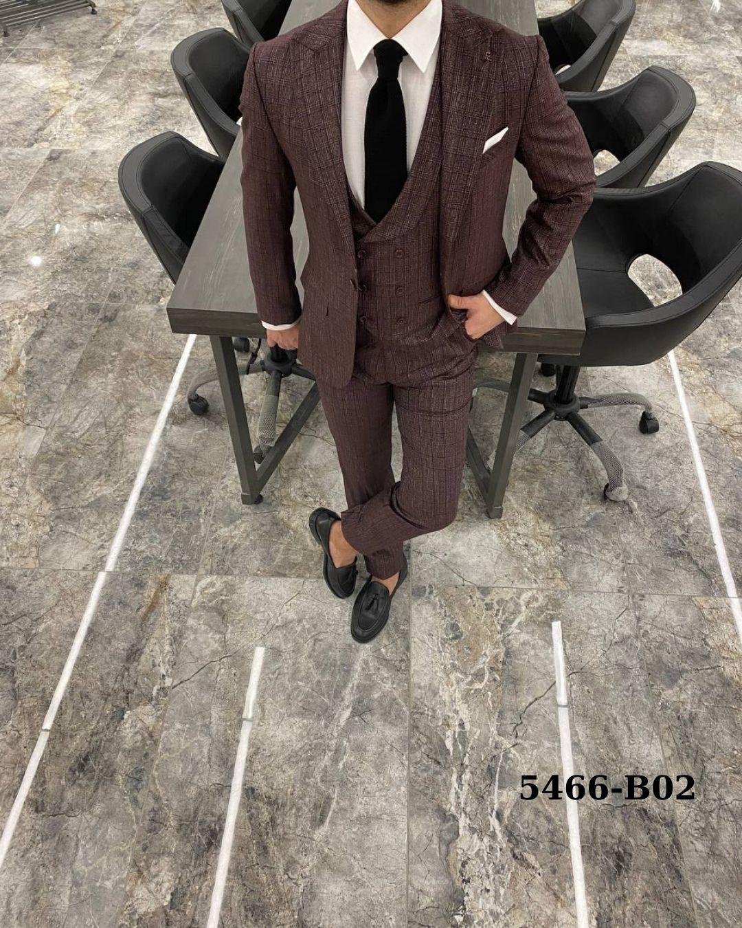 5466 YELEKLİ TAKIM ELBİSE GV