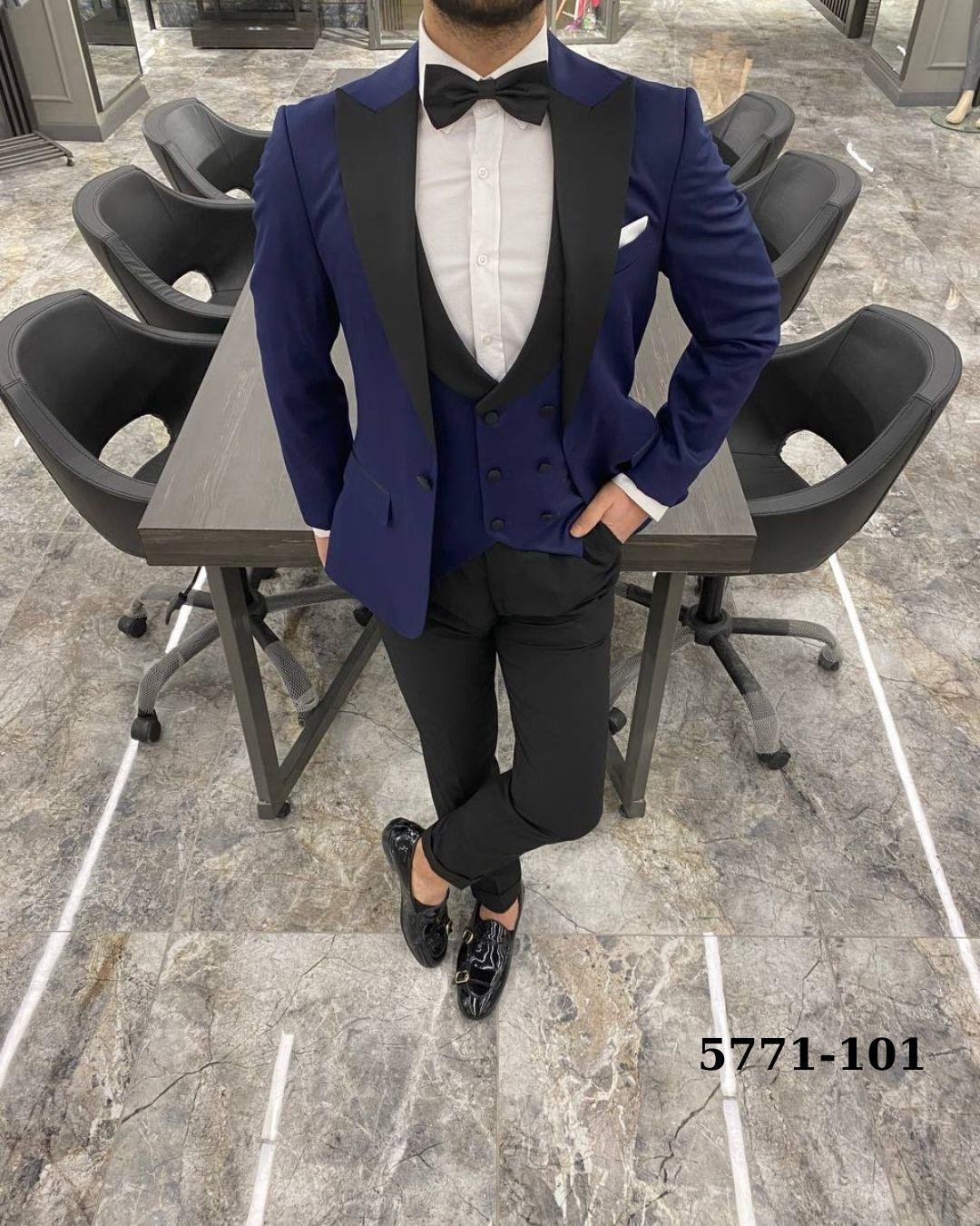 5771 DAMATLIK YELEKLİ TAKIM ELBİSE ST