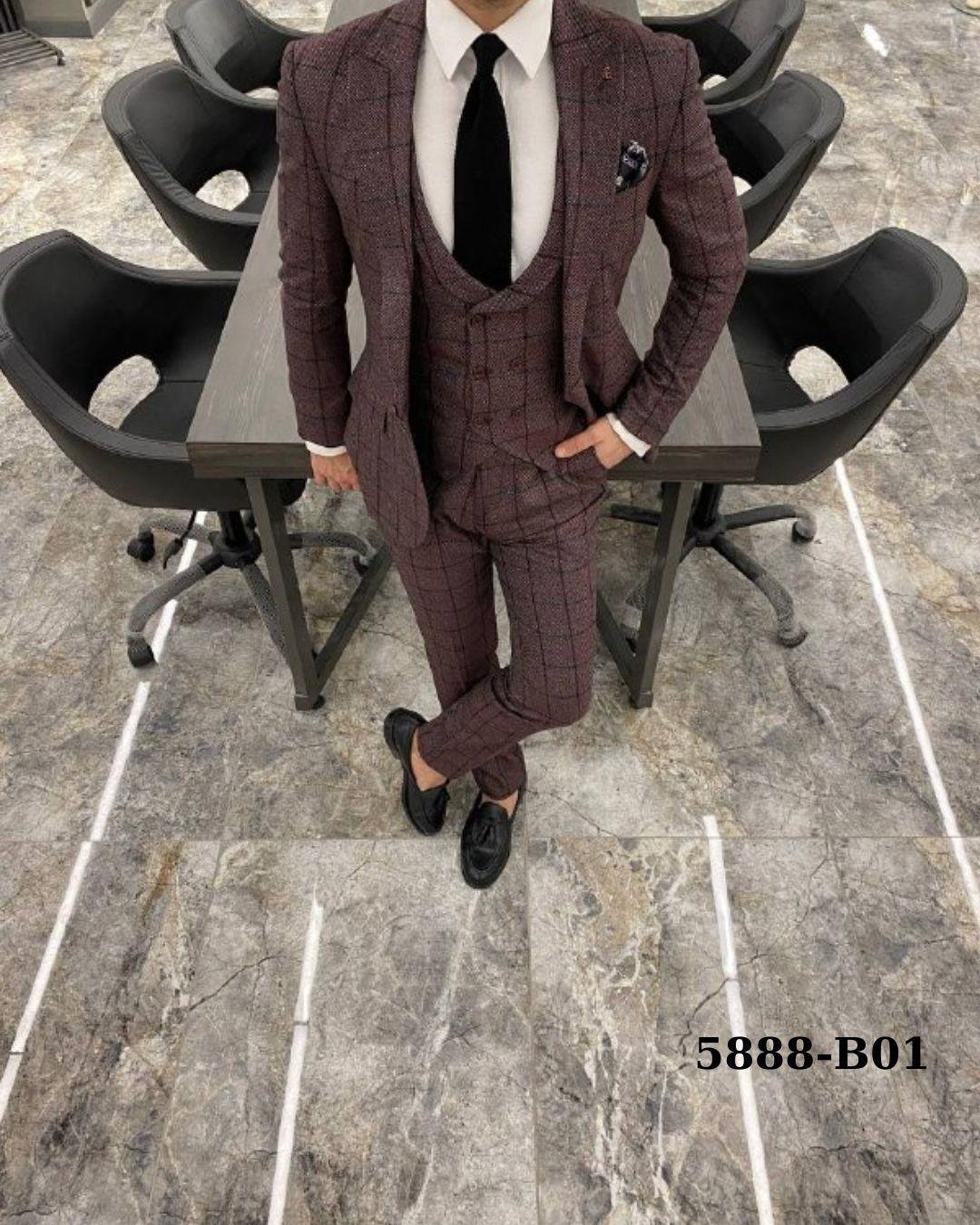 5888 YELEKLİ TAKIM ELBİSE FV