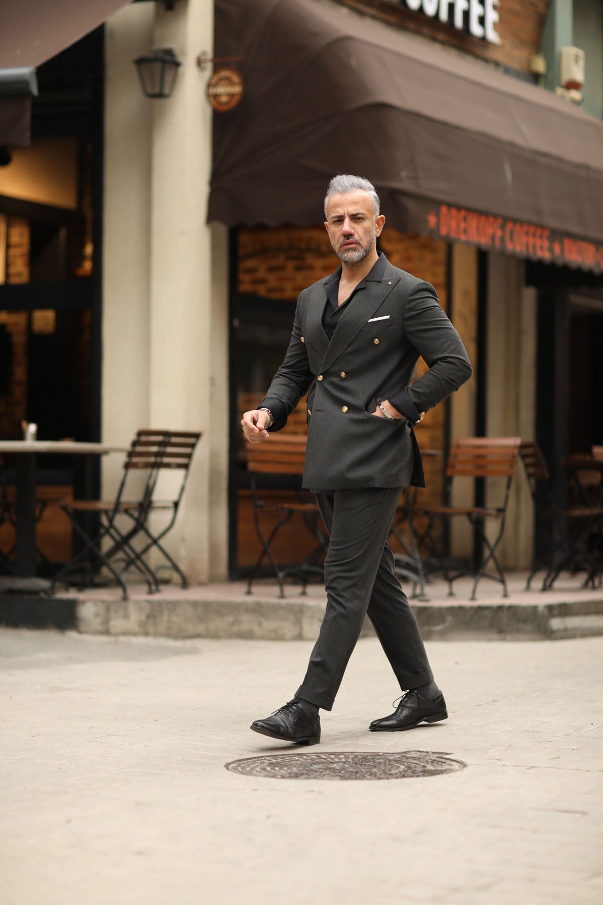 5893 PANTOLONU ÇİFT PİLELİ KRUVAZE  TAKIM ELBİSE FV