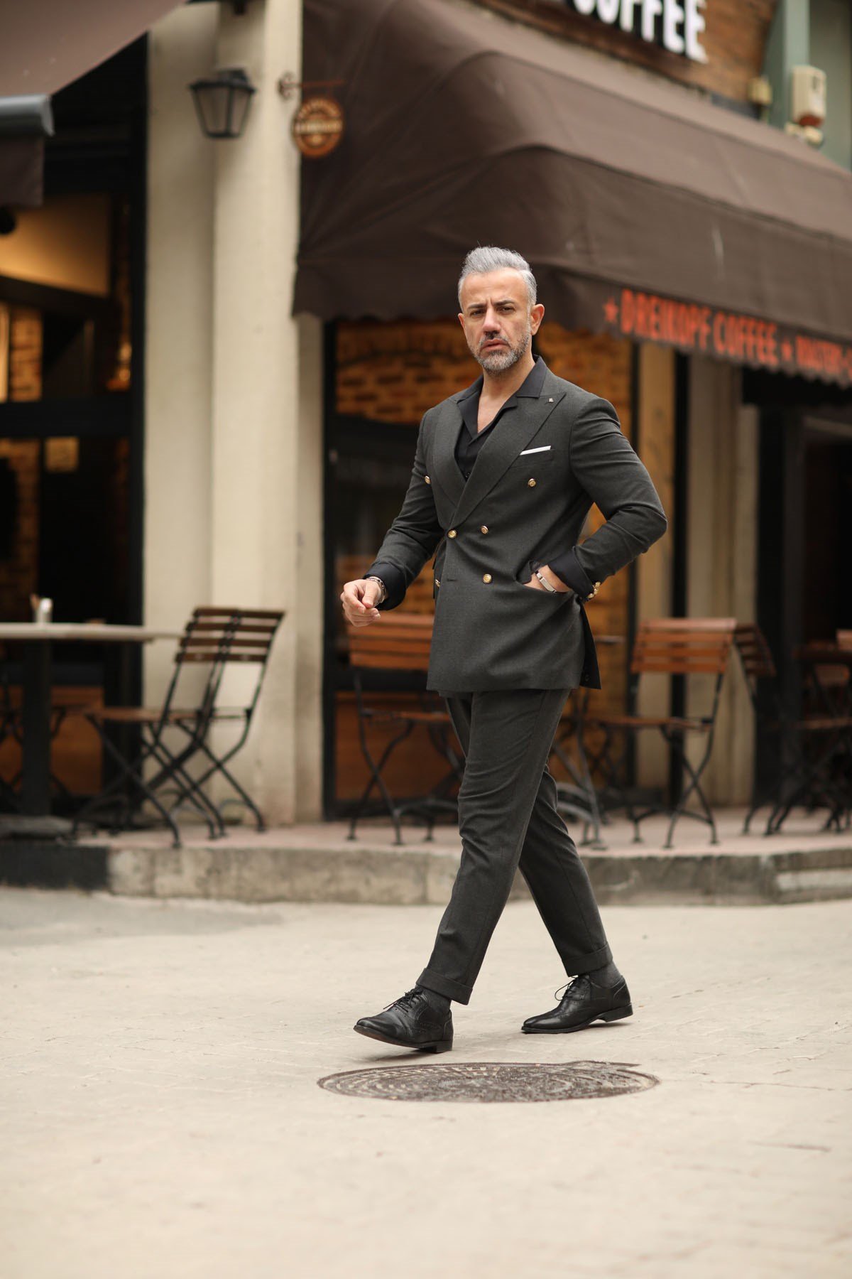 5893 PANTOLONU ÇİFT PİLELİ KRUVAZE  TAKIM ELBİSE FV