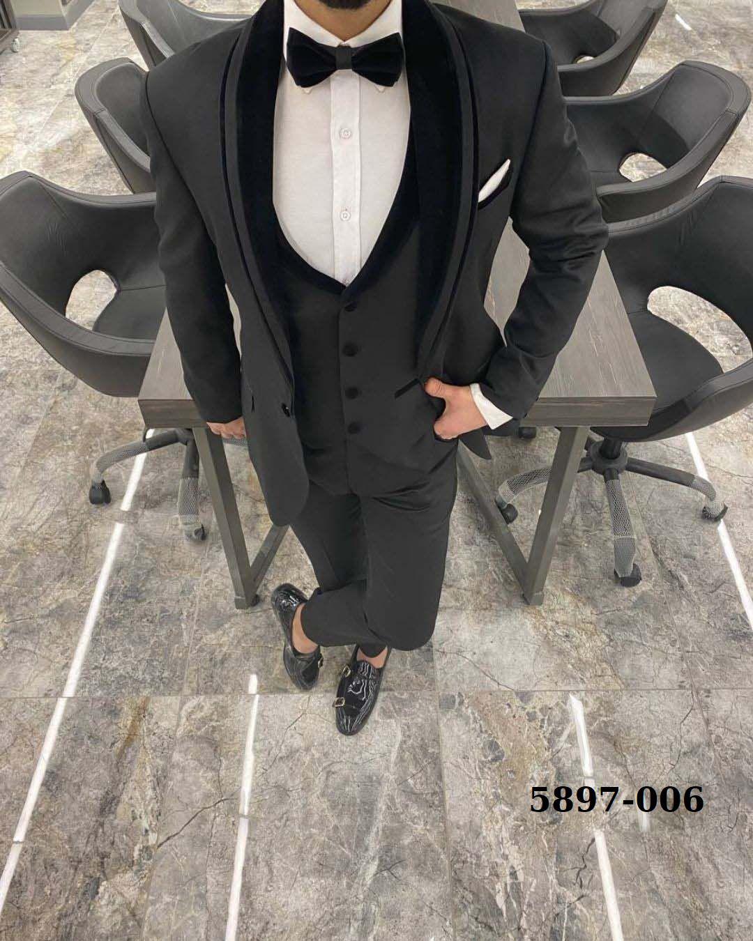 5897 DAMATLIK YELEKLİ TAKIM ELBİSE FV