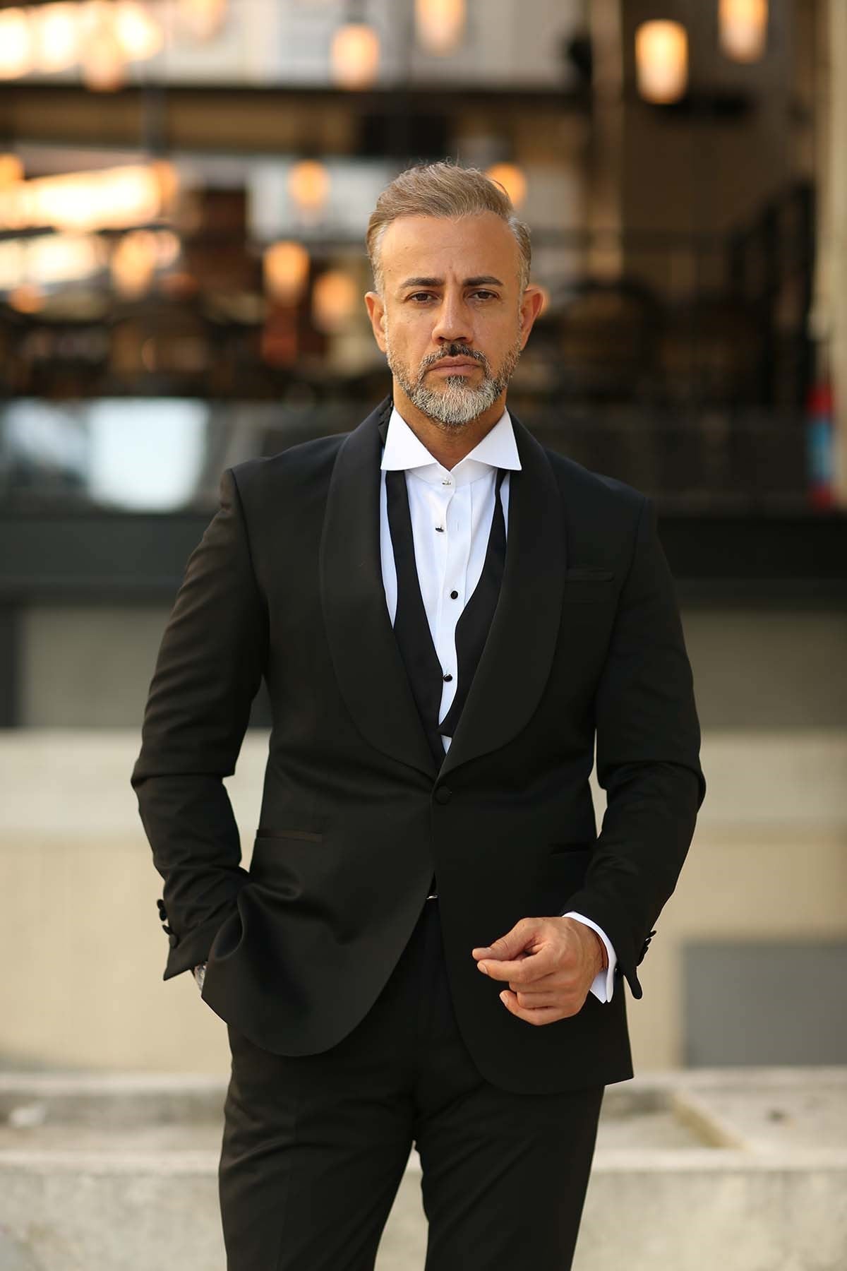 5931 ŞAL YAKA DAMATLIK TAKIM ELBİSE