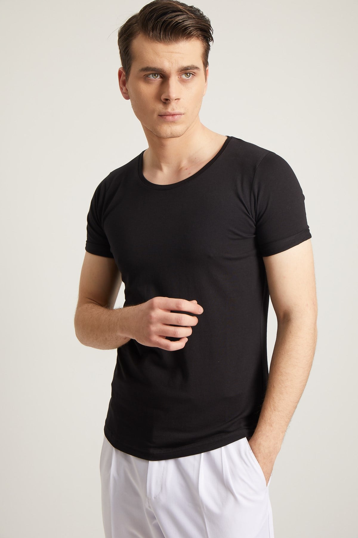 9201 ARMUT YAKA TSHİRT