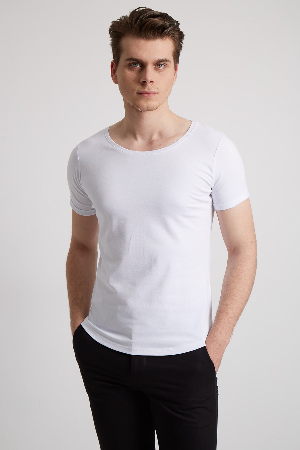 9201 ARMUT YAKA TSHİRT