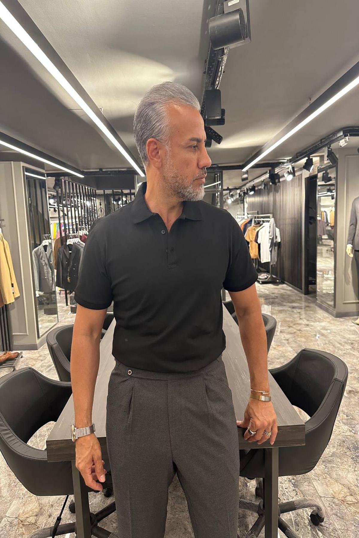 9203 PİKE POLO YAKA TSHİRT QU