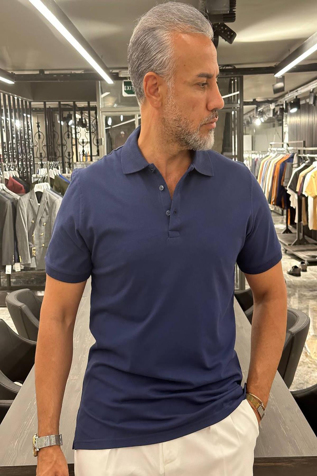 9203 PİKE POLO YAKA TSHİRT QU