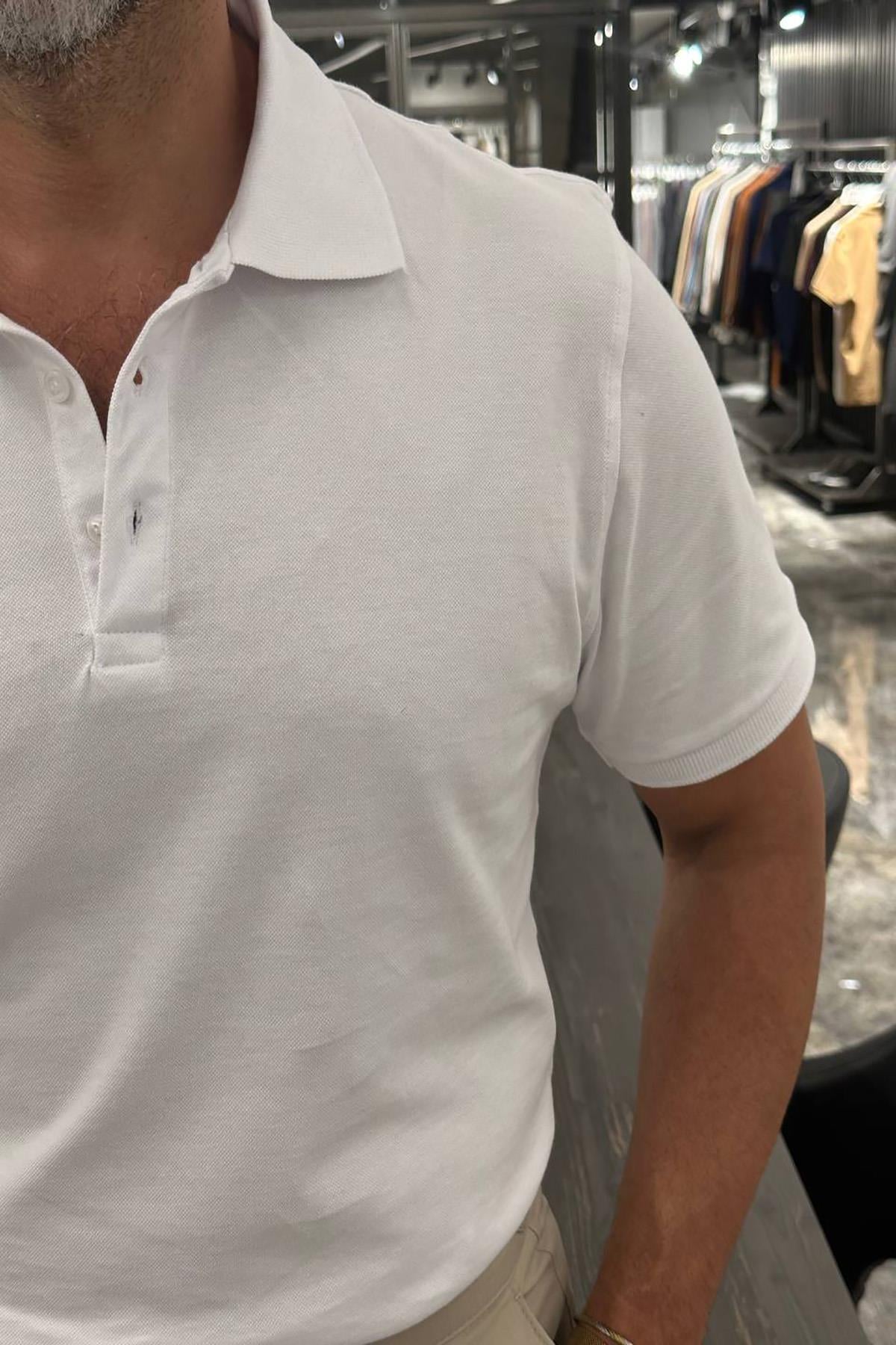 9203 PİKE POLO YAKA TSHİRT QU