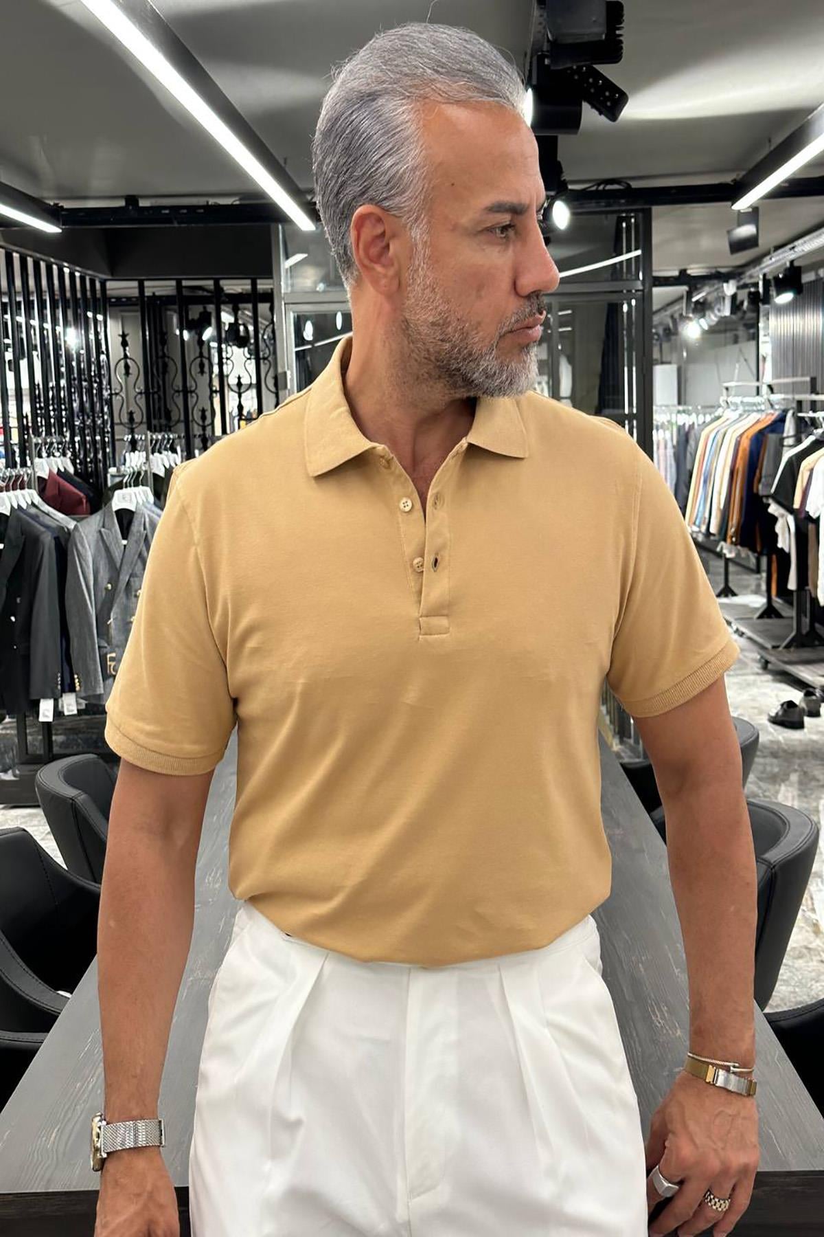 9203 PİKE POLO YAKA TSHİRT QU