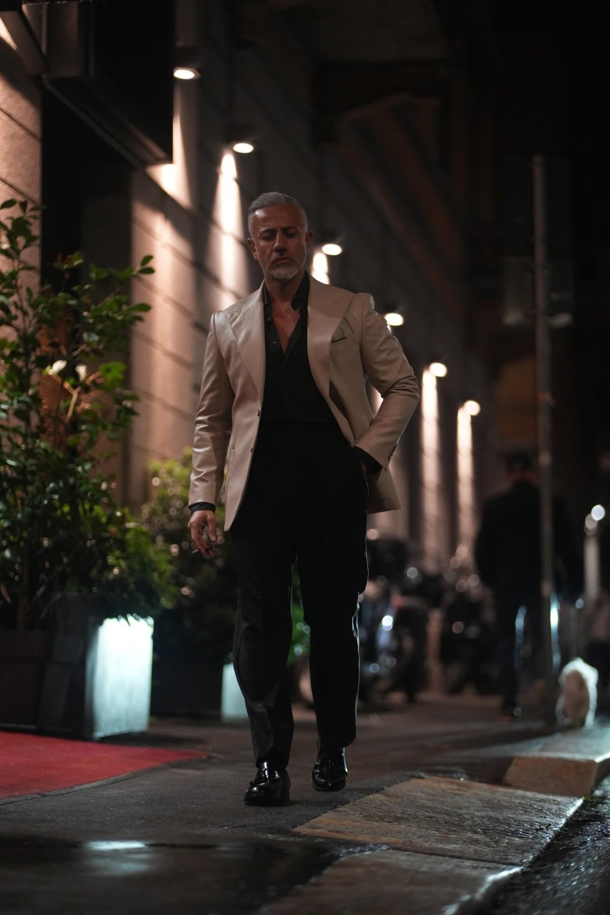 BAG POCKET LEATHER BLAZER 