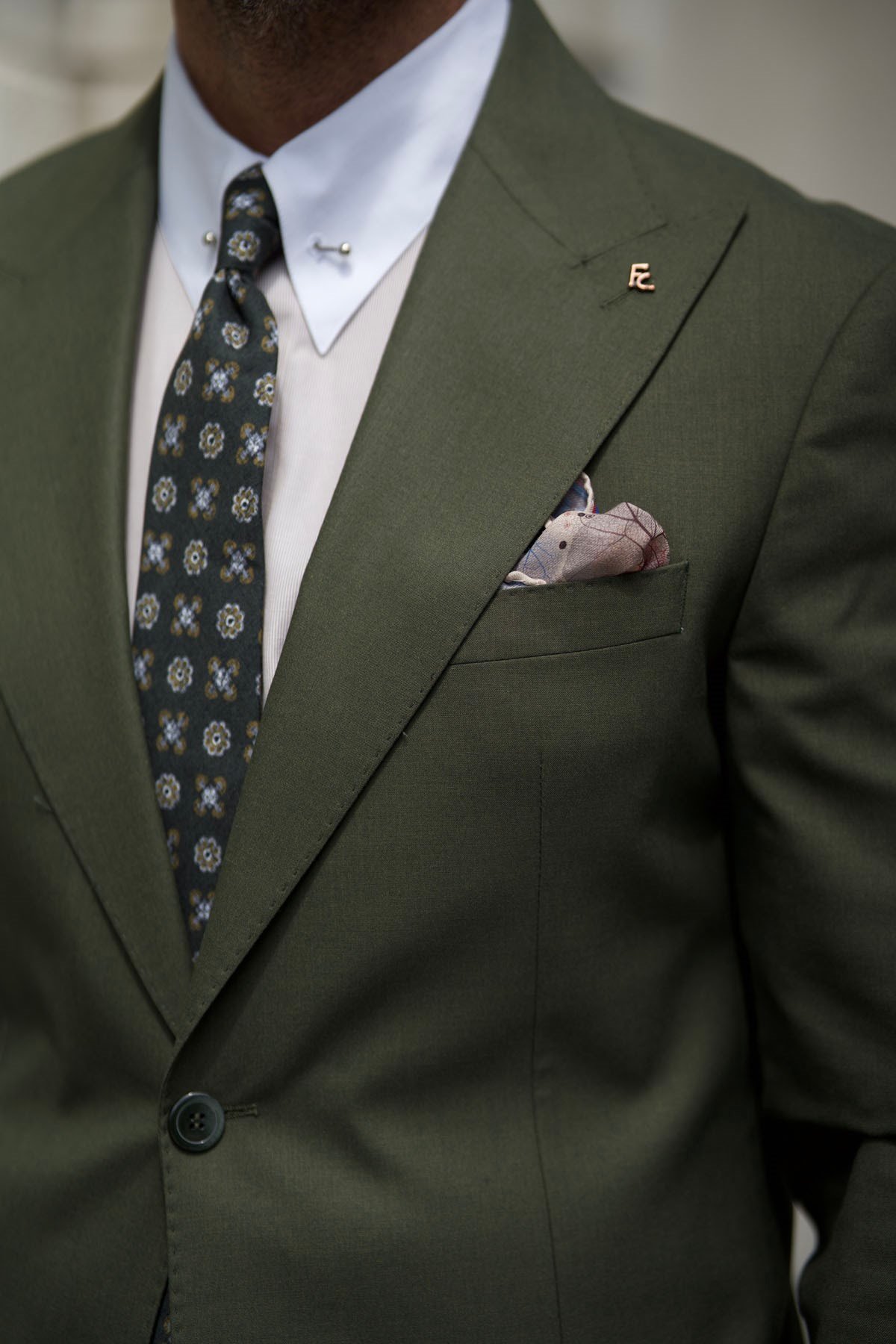 TROUSERS PLEATED SUIT - SLIM FIT