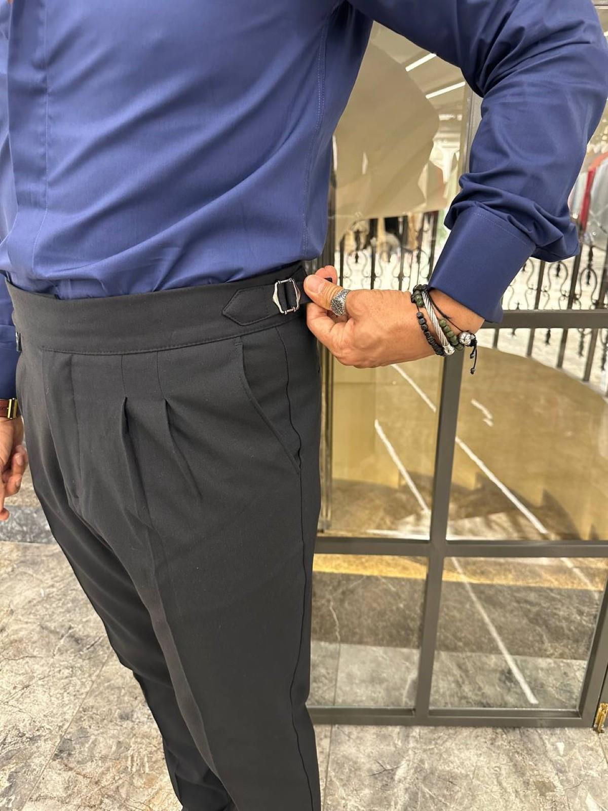 2046 İTALYAN YAKA DUBLE MANŞET GÖMLEK GNÇ