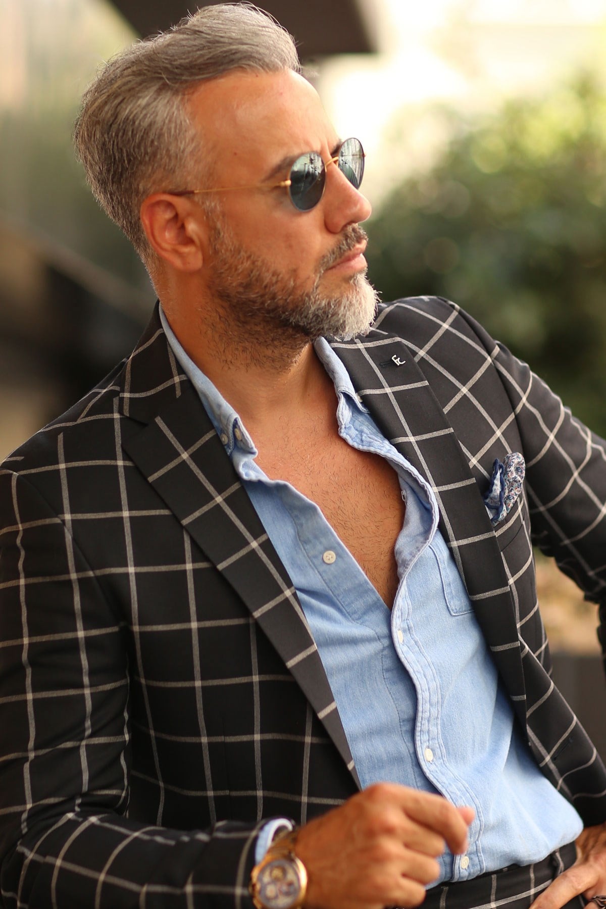 LACiVERT YELEKLİ ERKEK TAKIM ELBİSE - SLIM FIT