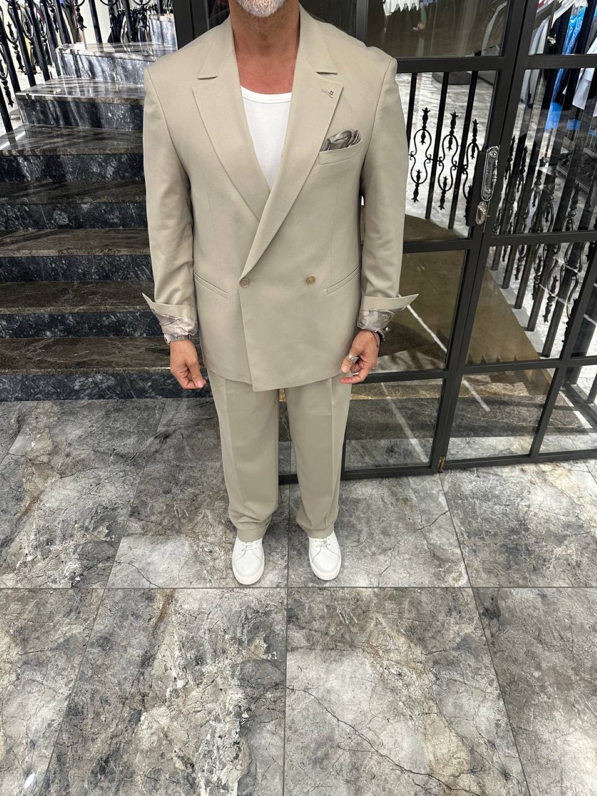  OvERSIZE TEK DÜĞME KRUVAZE TEK DÜĞME TAKIM ELBİSE 