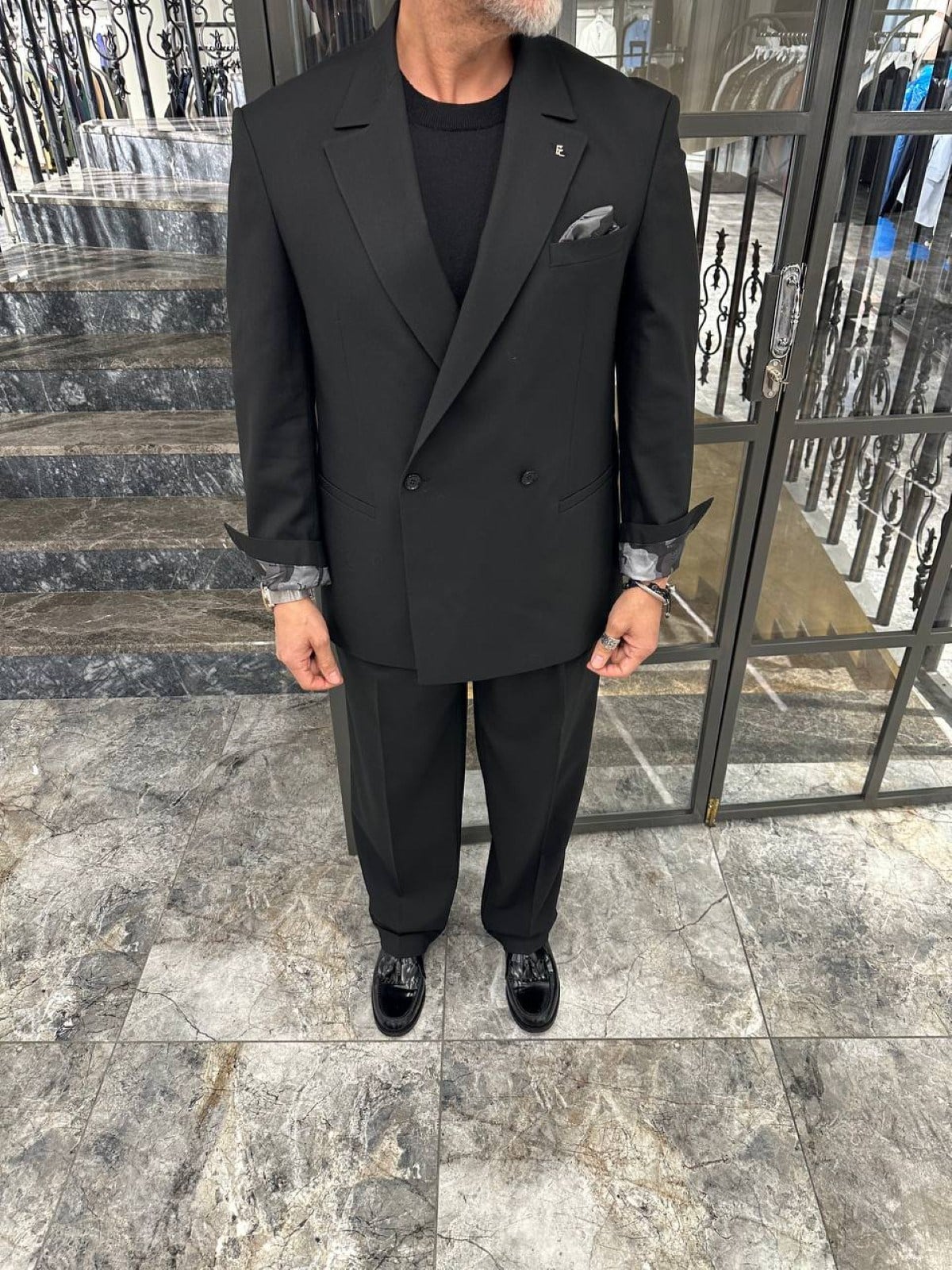  OvERSIZE TEK DÜĞME KRUVAZE TEK DÜĞME TAKIM ELBİSE 