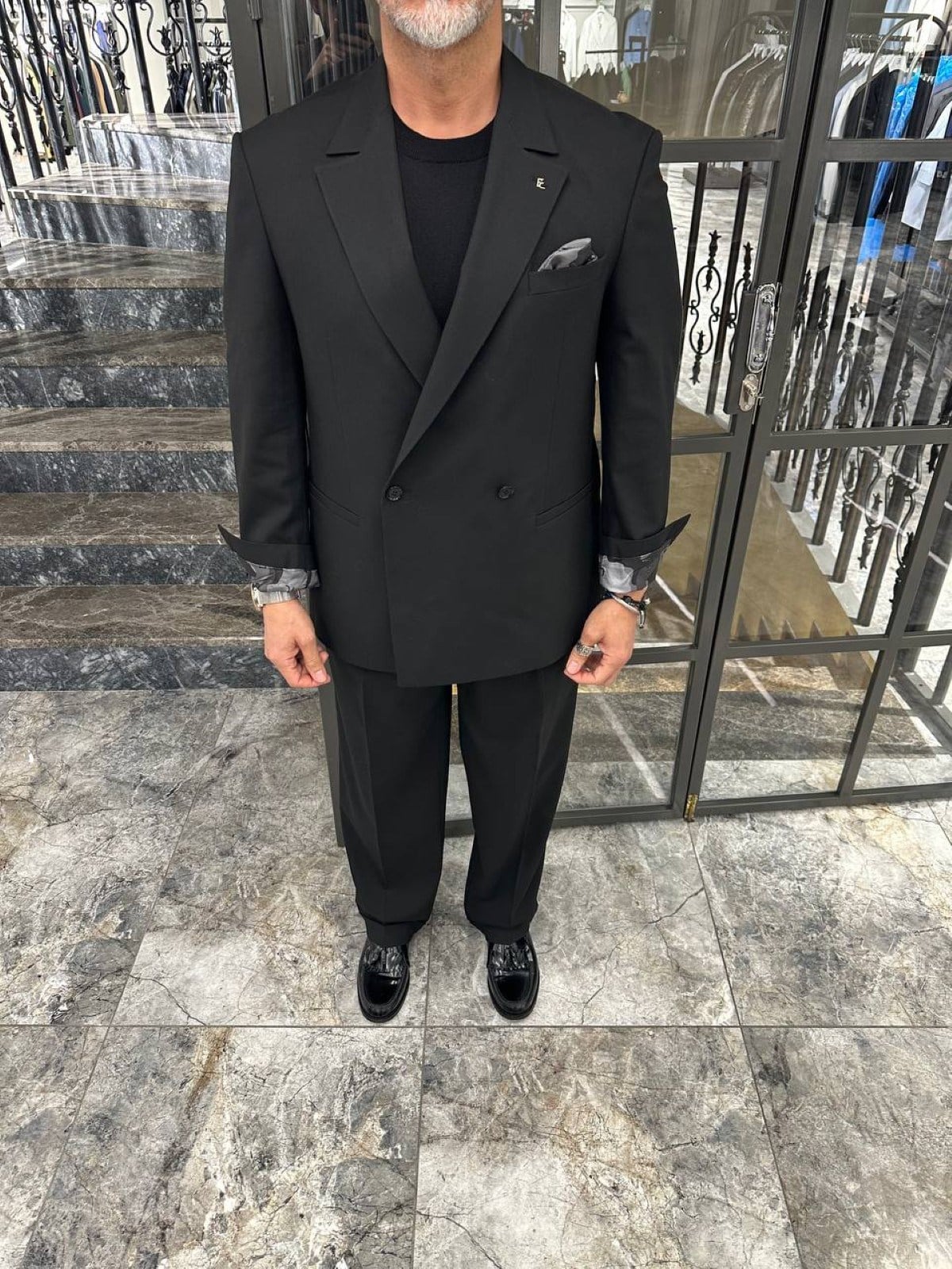  OvERSIZE TEK DÜĞME KRUVAZE TEK DÜĞME TAKIM ELBİSE 